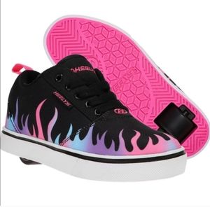Girls Heelys PRO 20 PRINTSBLACK/NEON PINK/HOLOGR